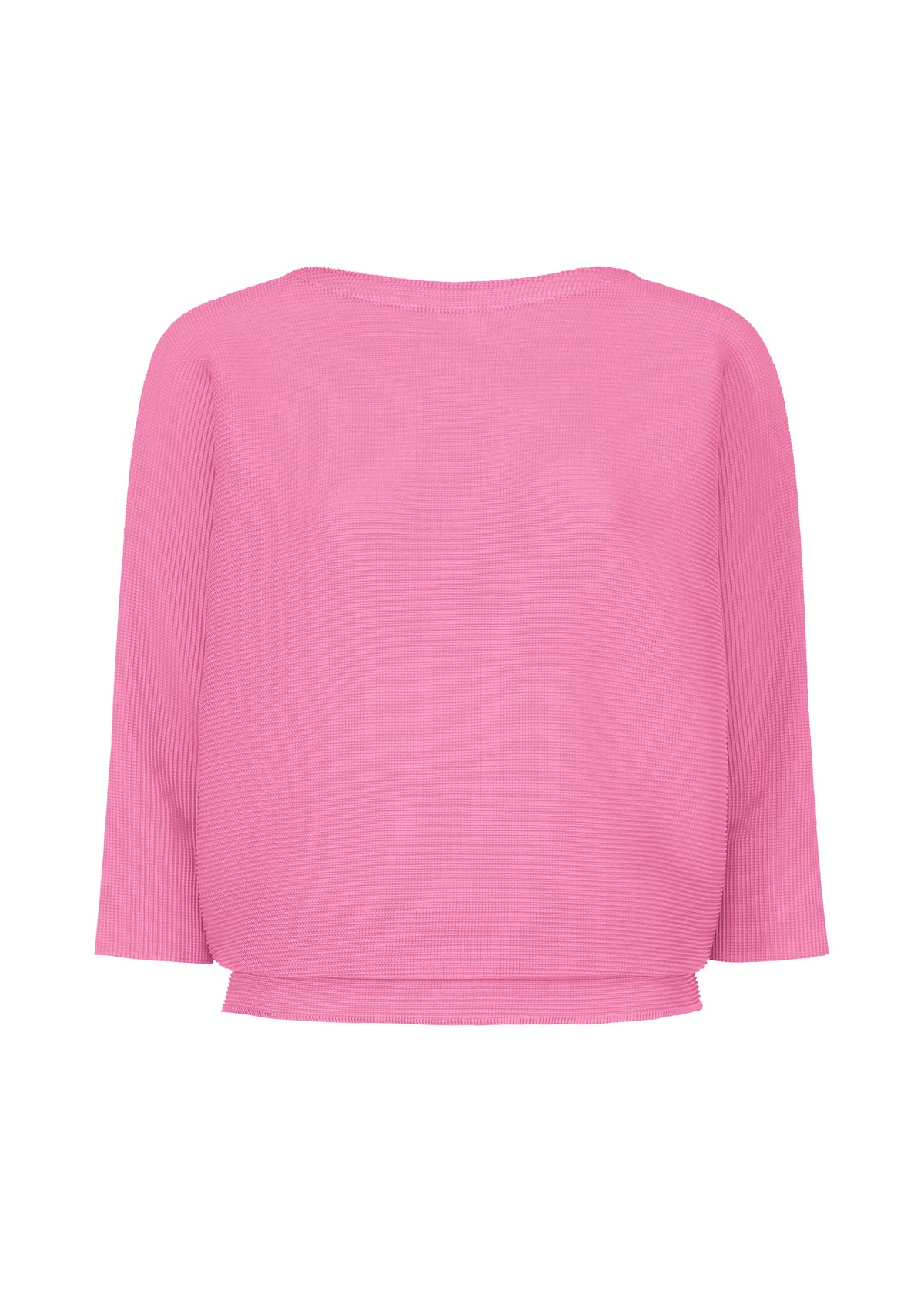 DOLMAN STRETCH PLEATS 2、ウィメンズ_トップス_トップ、ピンク
