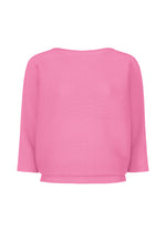 DOLMAN STRETCH PLEATS 2、ウィメンズ_トップス_トップ、ピンク