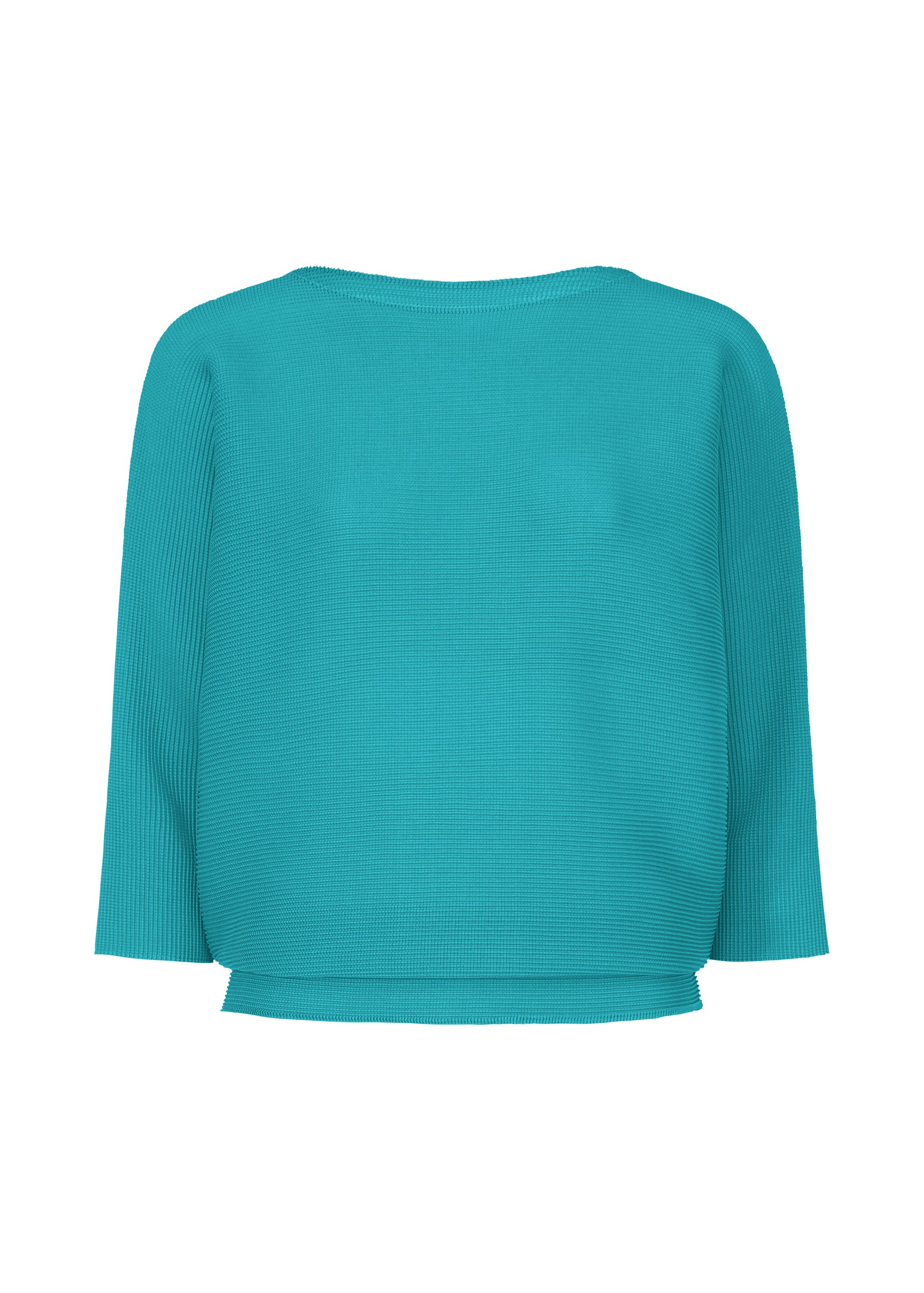 DOLMAN STRETCH PLEATS 2、ウィメンズ_トップス_トップ、ブルー