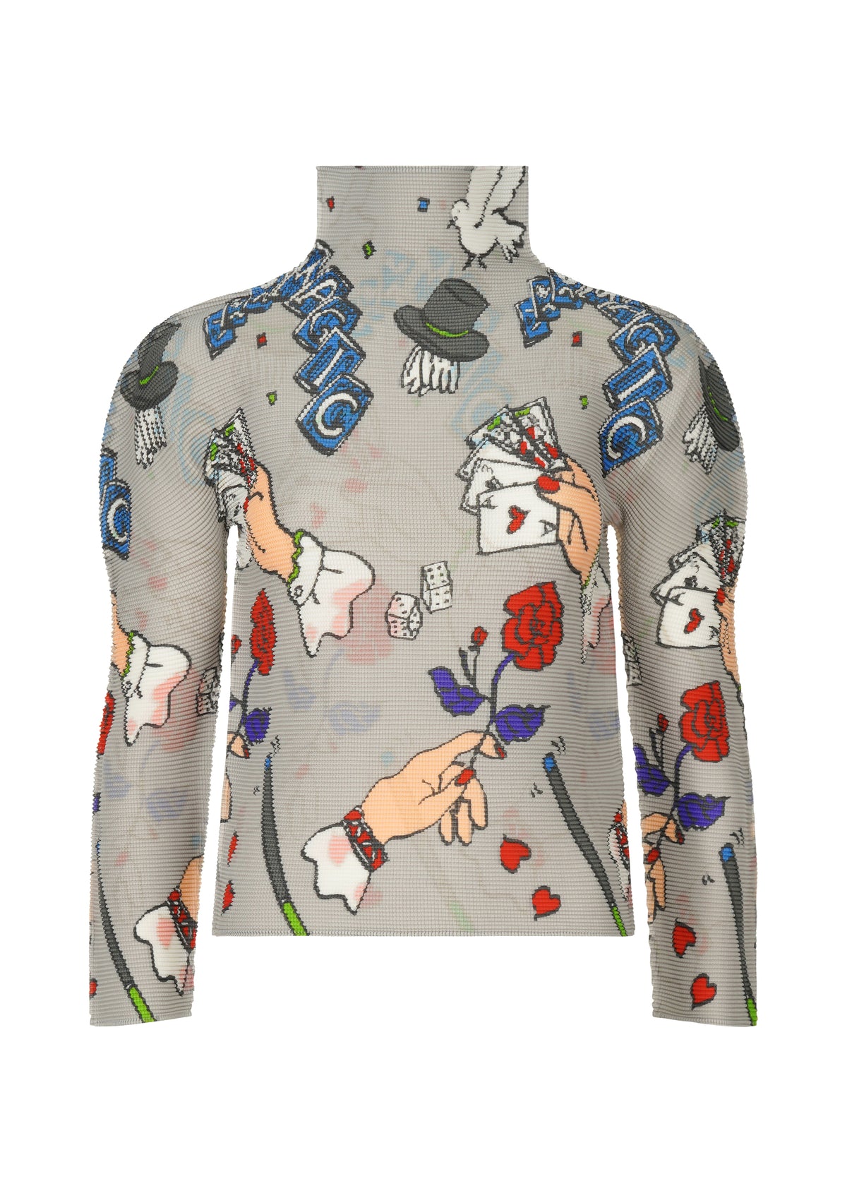 MAGIC、ウィメンズ_トップス_トップ、グレー