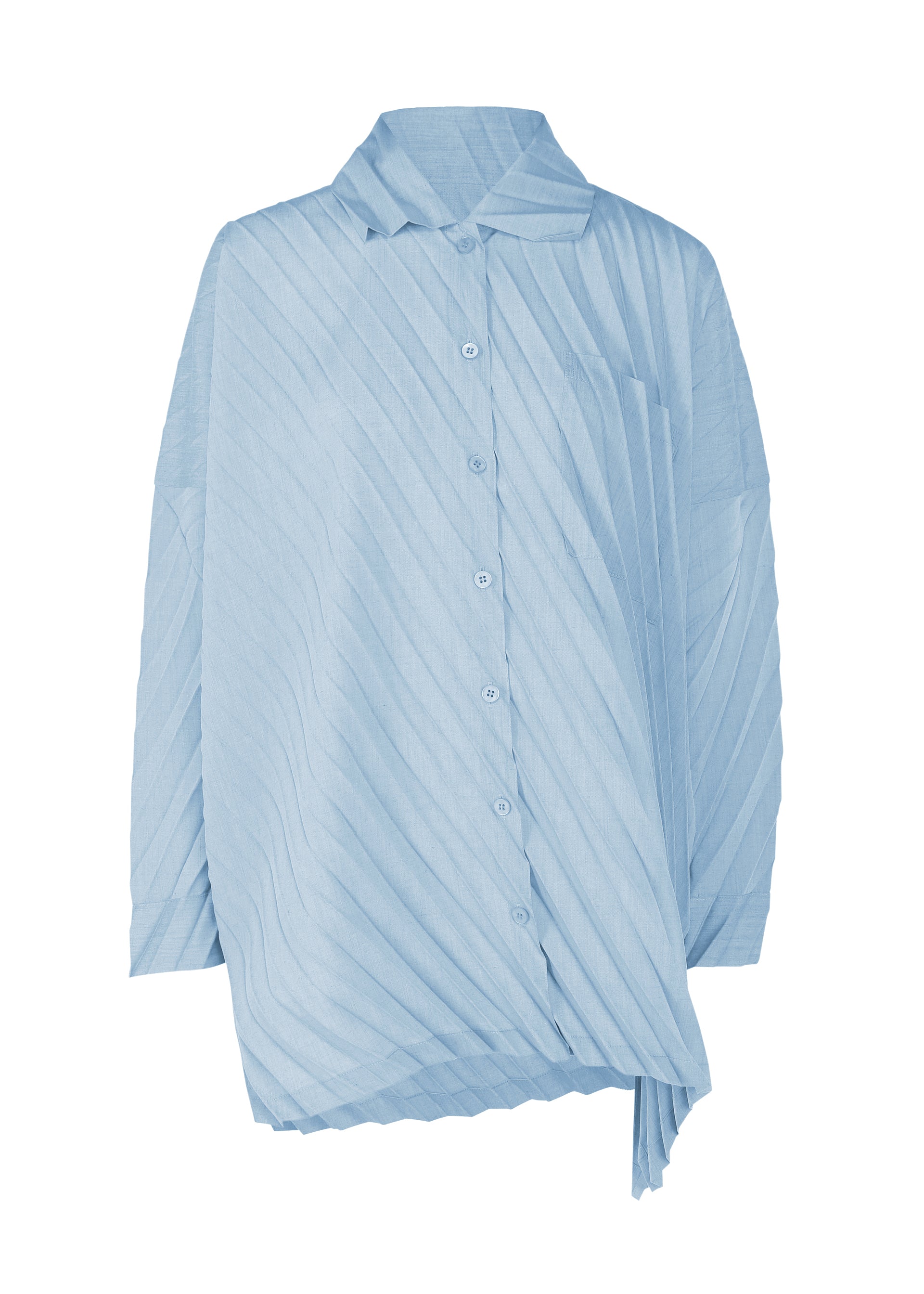 ANGLE PLEATS SHIRT – isseymiyake.com