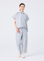 REmeTEX NEP PLEATS SHIRT、ウィメンズ_トップス_トップ、着用画像3