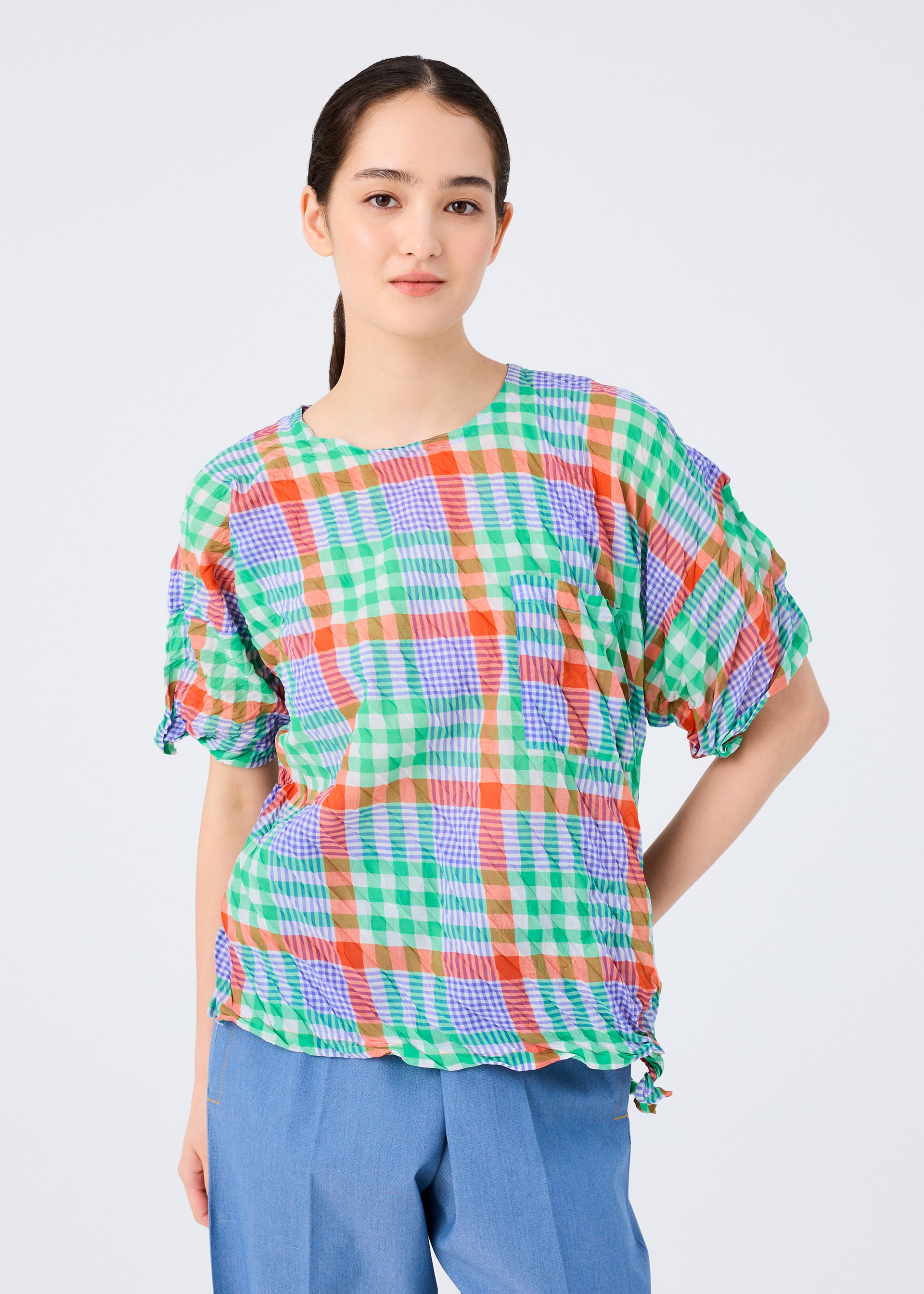 シ*ウ様 ミーバイイッセイミヤケ　キャミソール　プリーツ加工　総柄　マルチカラー ALL – Page 4 – isseymiyake.com