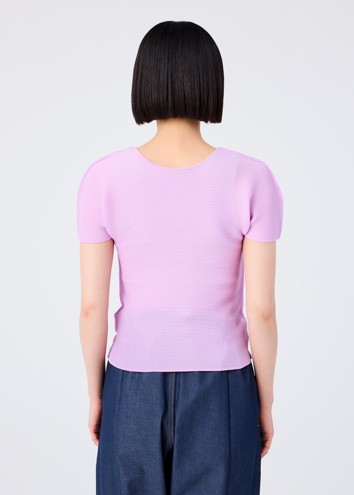 STRETCH PLEATS 5、ウィメンズ_トップス_トップ、着用画像2