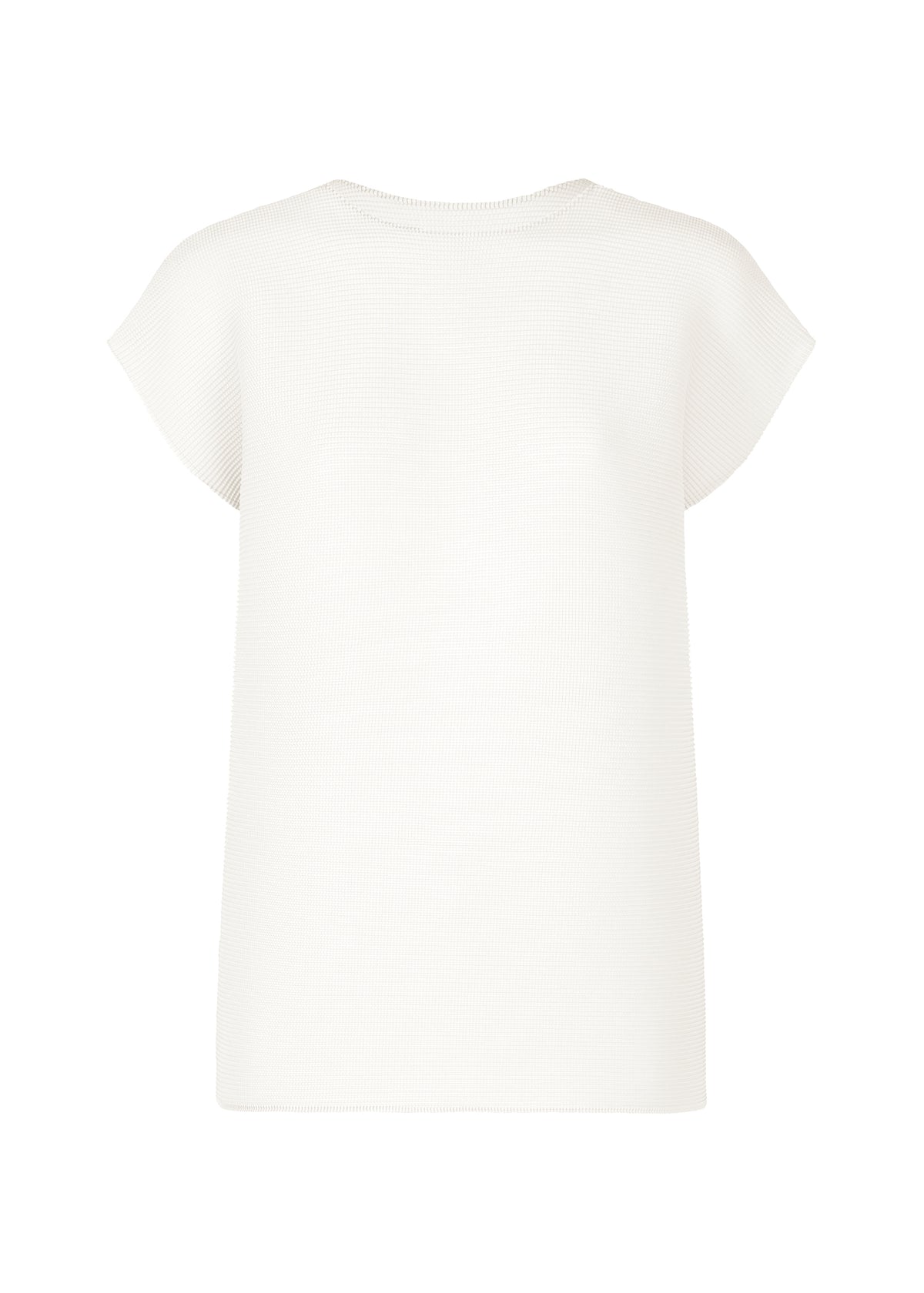 SQUARE STRETCH PLEATS、ウィメンズ_トップス_トップ、ホワイト