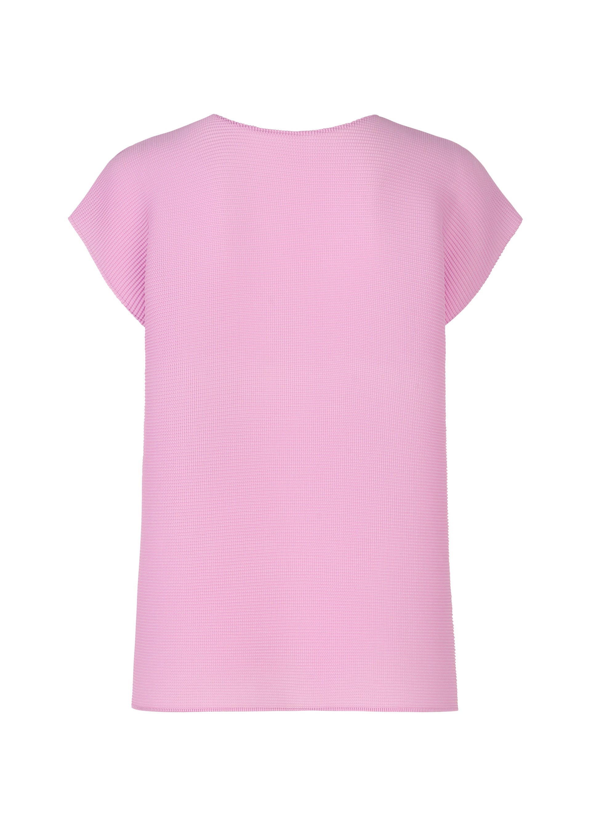 me isseymiyake シワ加工　タンクトップ　ビスチェ　ピンク　チェック イッセイミヤケ ミーISSEY MIYAKE me ドットドローコードデザイン