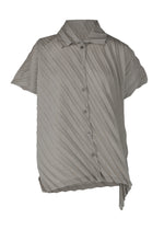 ANGLE PLEATS SHIRT