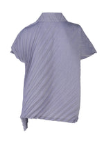 ANGLE PLEATS SHIRT、ウィメンズ_トップス_トップ、ディテール画像1