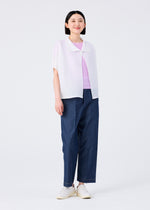 SQUARE STRETCH PLEATS、ウィメンズ_トップス_カーディガン、着用画像3