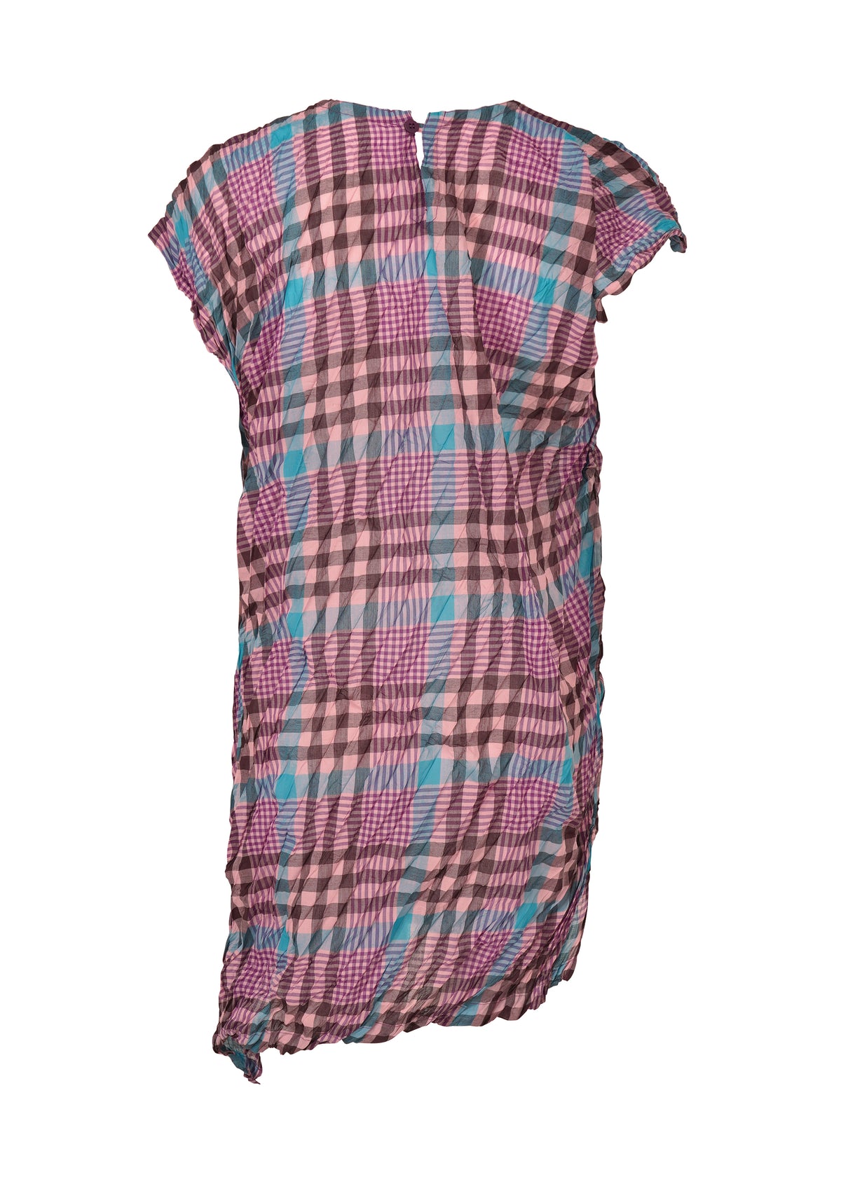 CHECK WHIPPED PLEATS SHIRT、ウィメンズ_トップス_チュニック、ディテール画像1