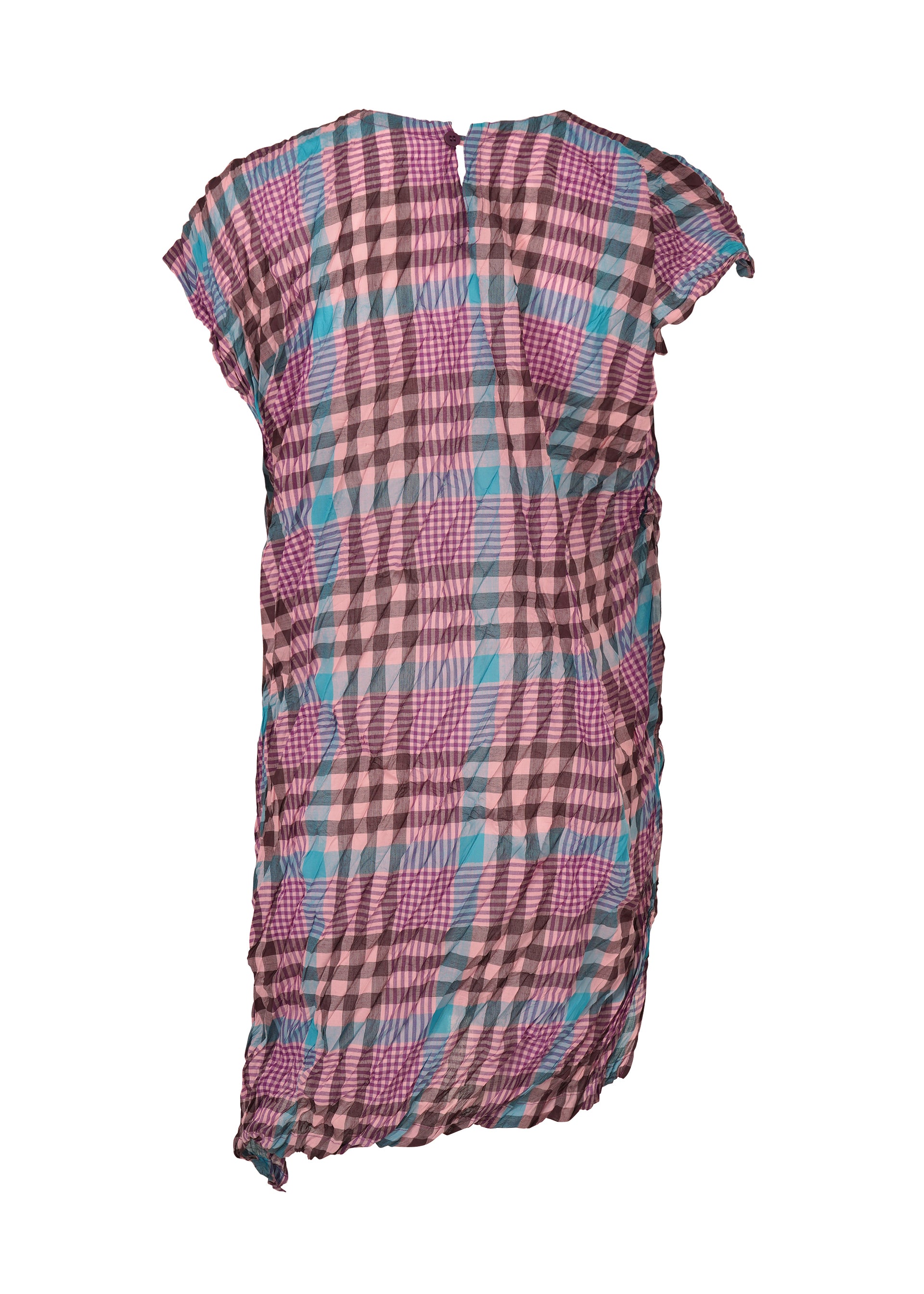 CHECK WHIPPED PLEATS SHIRT、ウィメンズ_トップス_チュニック、ディテール画像1