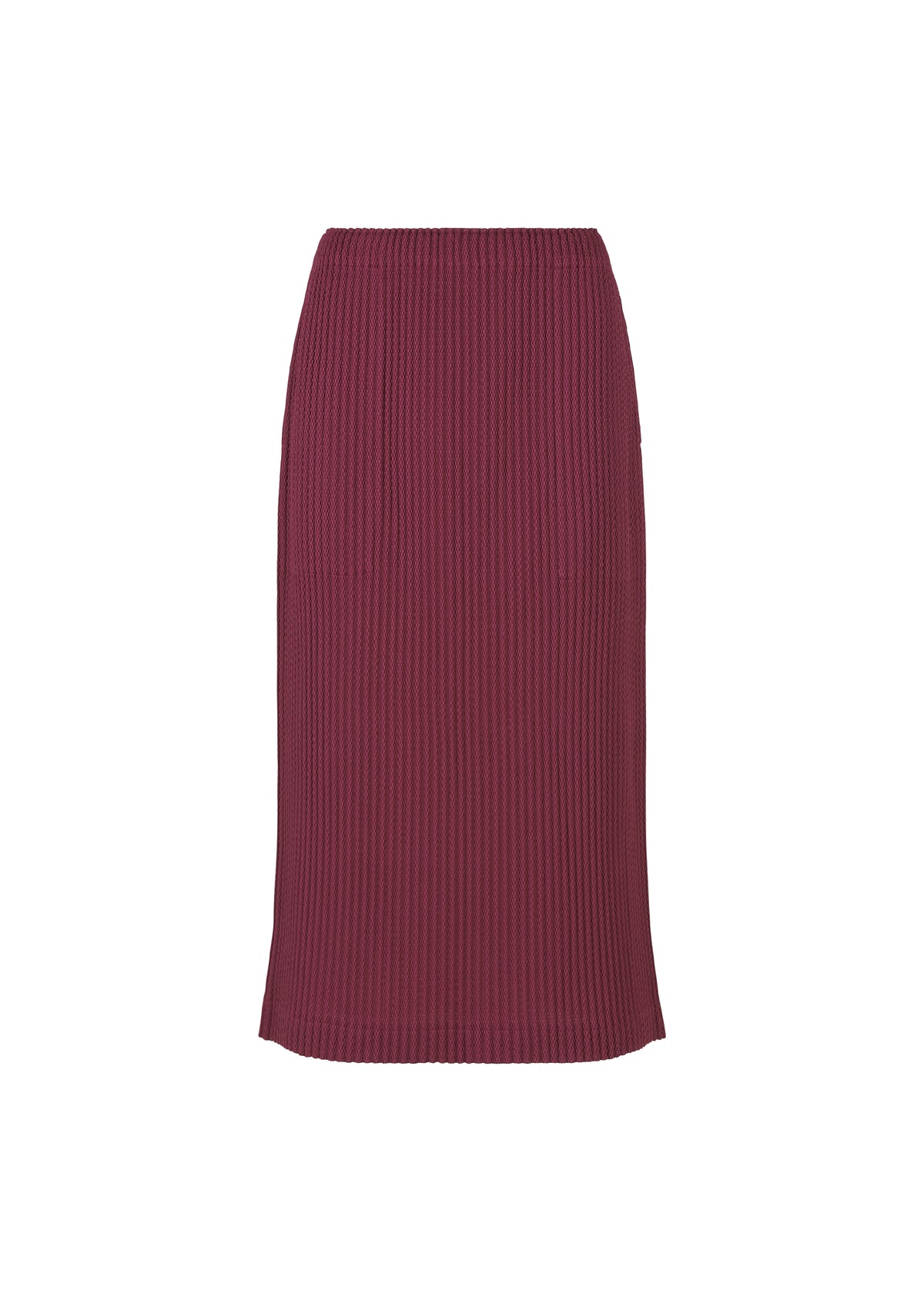 WARM MESH PLEATS、ウィメンズ_スカート、ピンク