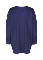 WARM MESH PLEATS、ウィメンズ_トップス_カーディガン、ディテール画像1