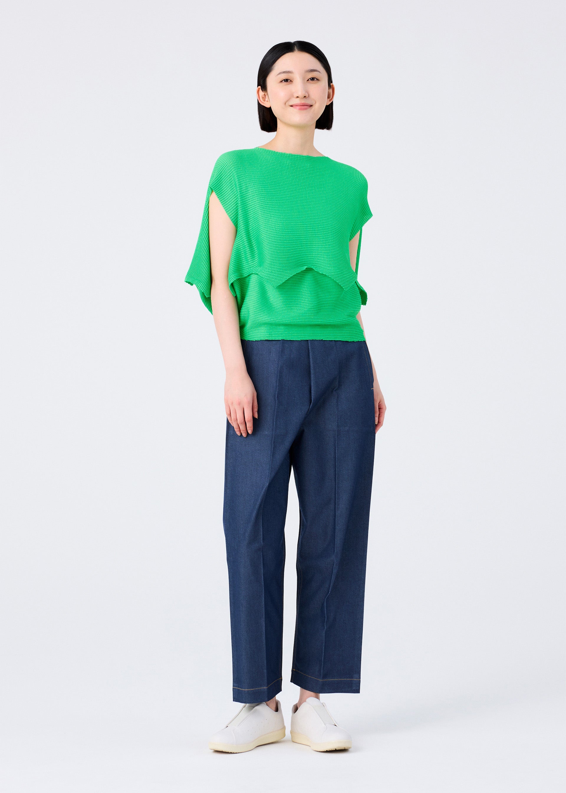 GIZA GIZA KNIT STRETCH PLEATS – isseymiyake.com