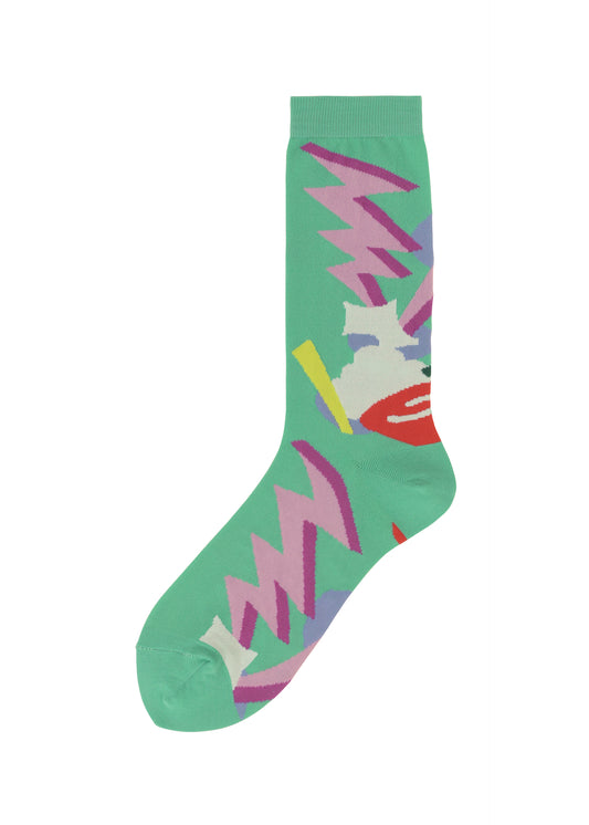 SURPRISE BOX SOCKS、アクセサリー&その他_レッグウェア&シューズ、グリーン