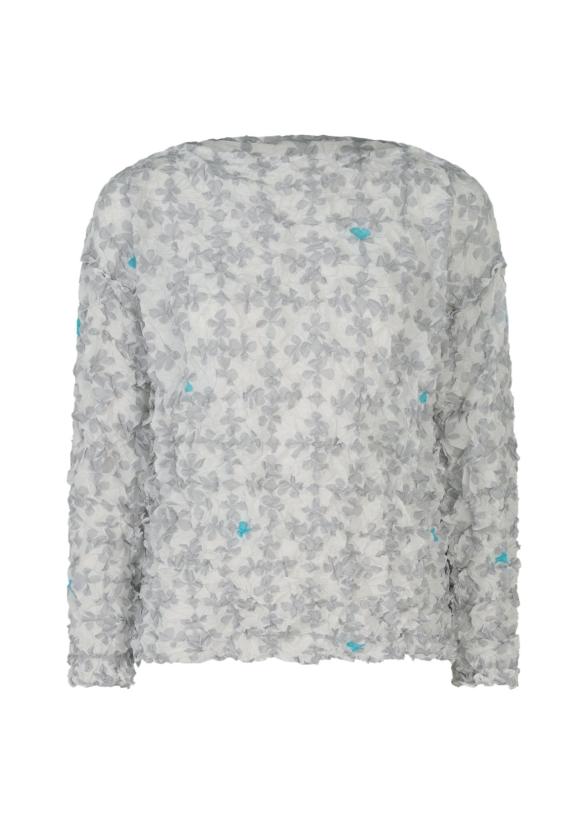 SUIT MERINGUE TOP、ウィメンズ_トップス_トップ、グレー