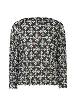 SUIT MERINGUE TOP、ウィメンズ_トップス_トップ、ブラック