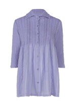 SHIRT STRIPE CAULIFLOWER、ウィメンズ_トップス_トップ、パープル