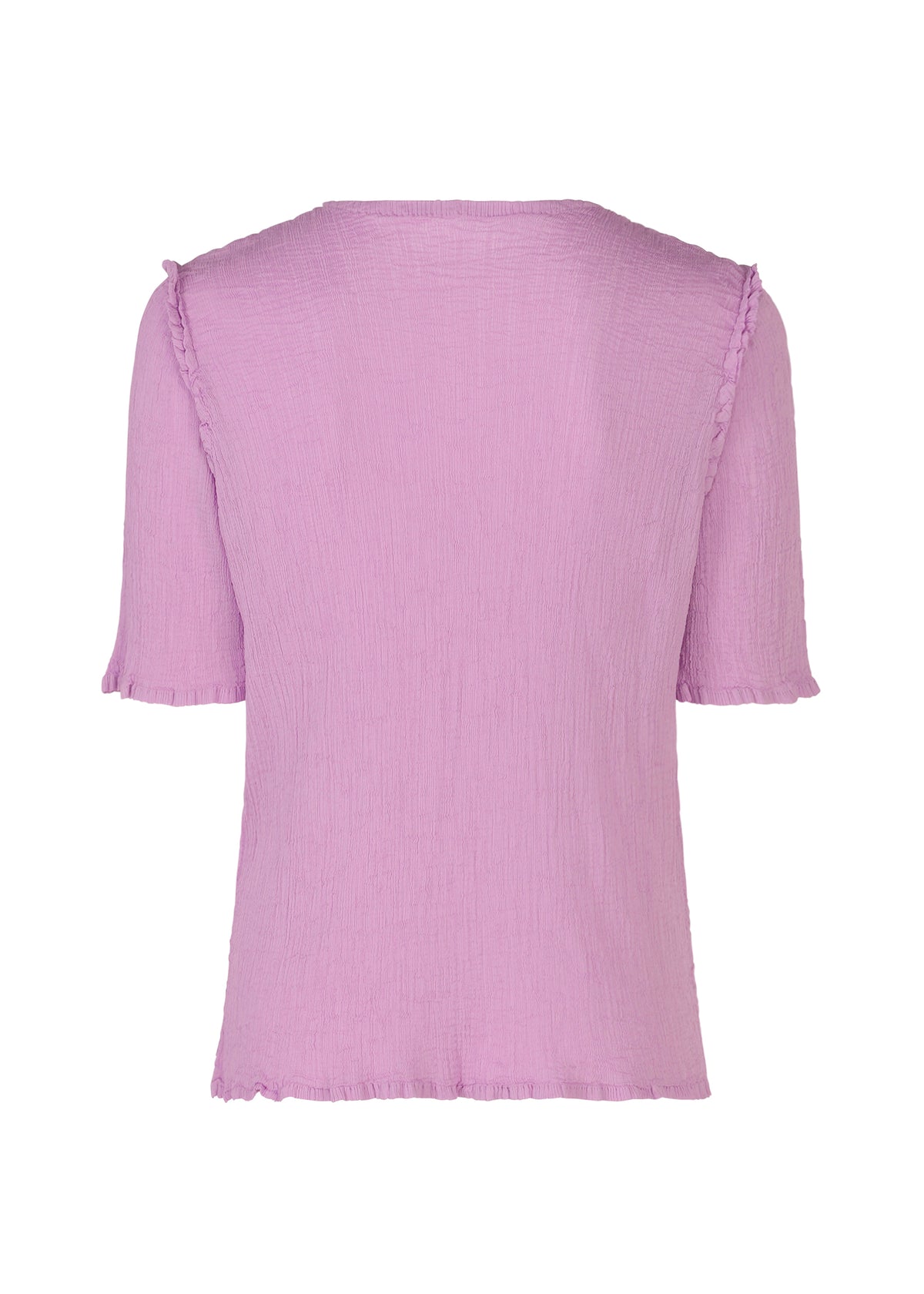 SEE-THROUGH CREPE COLOR、ウィメンズ_トップス_トップ、ディテール画像1