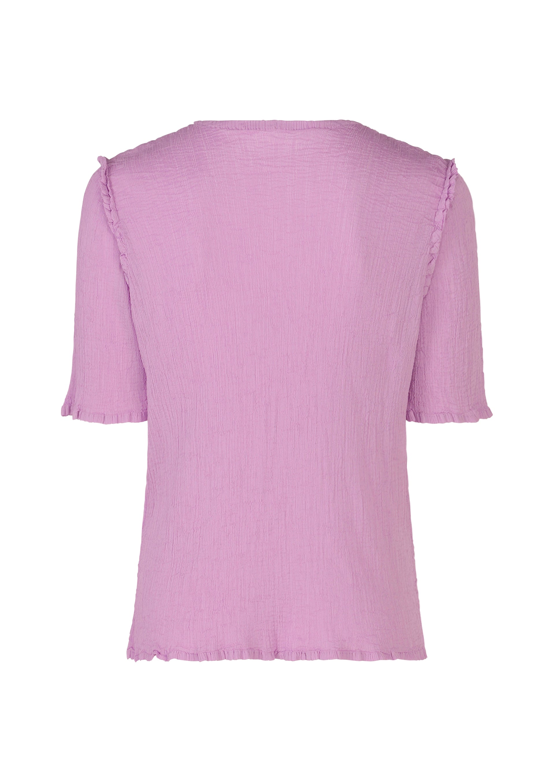 SEE-THROUGH CREPE COLOR、ウィメンズ_トップス_トップ、ディテール画像1