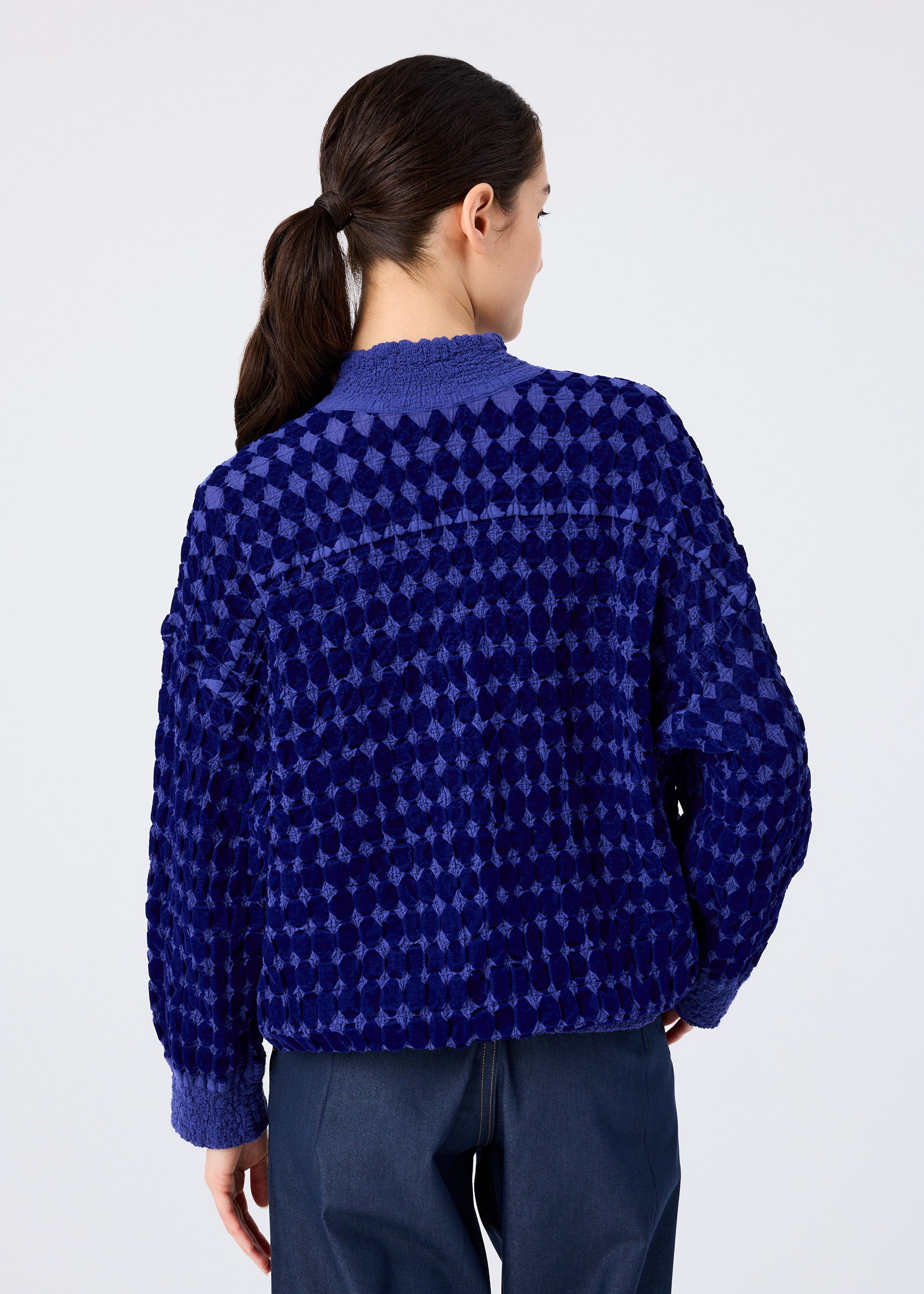 DIAMOND FLOCKY CAULIFLOWER、ウィメンズ_トップス_カーディガン、着用画像2