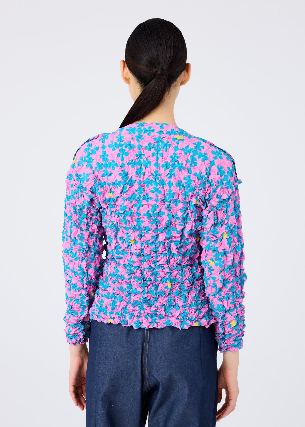 SUIT MERINGUE TOP、ウィメンズ_トップス_カーディガン、着用画像2