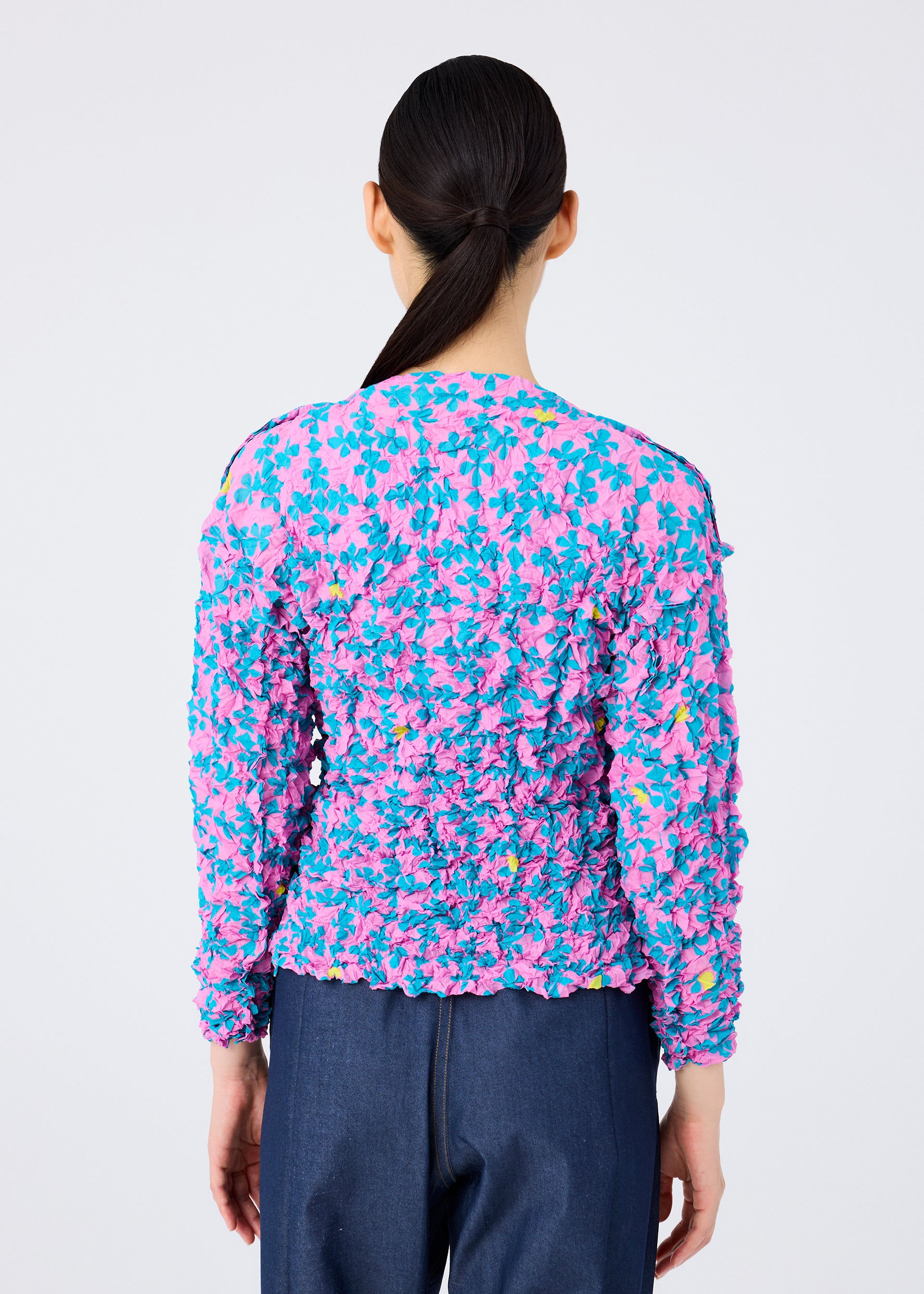 SUIT MERINGUE TOP、ウィメンズ_トップス_カーディガン、着用画像2