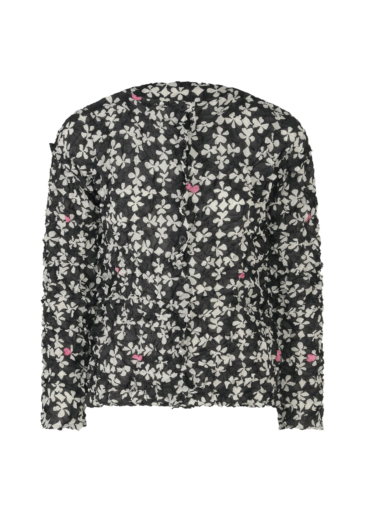 SUIT MERINGUE TOP、ウィメンズ_トップス_カーディガン、ブラック