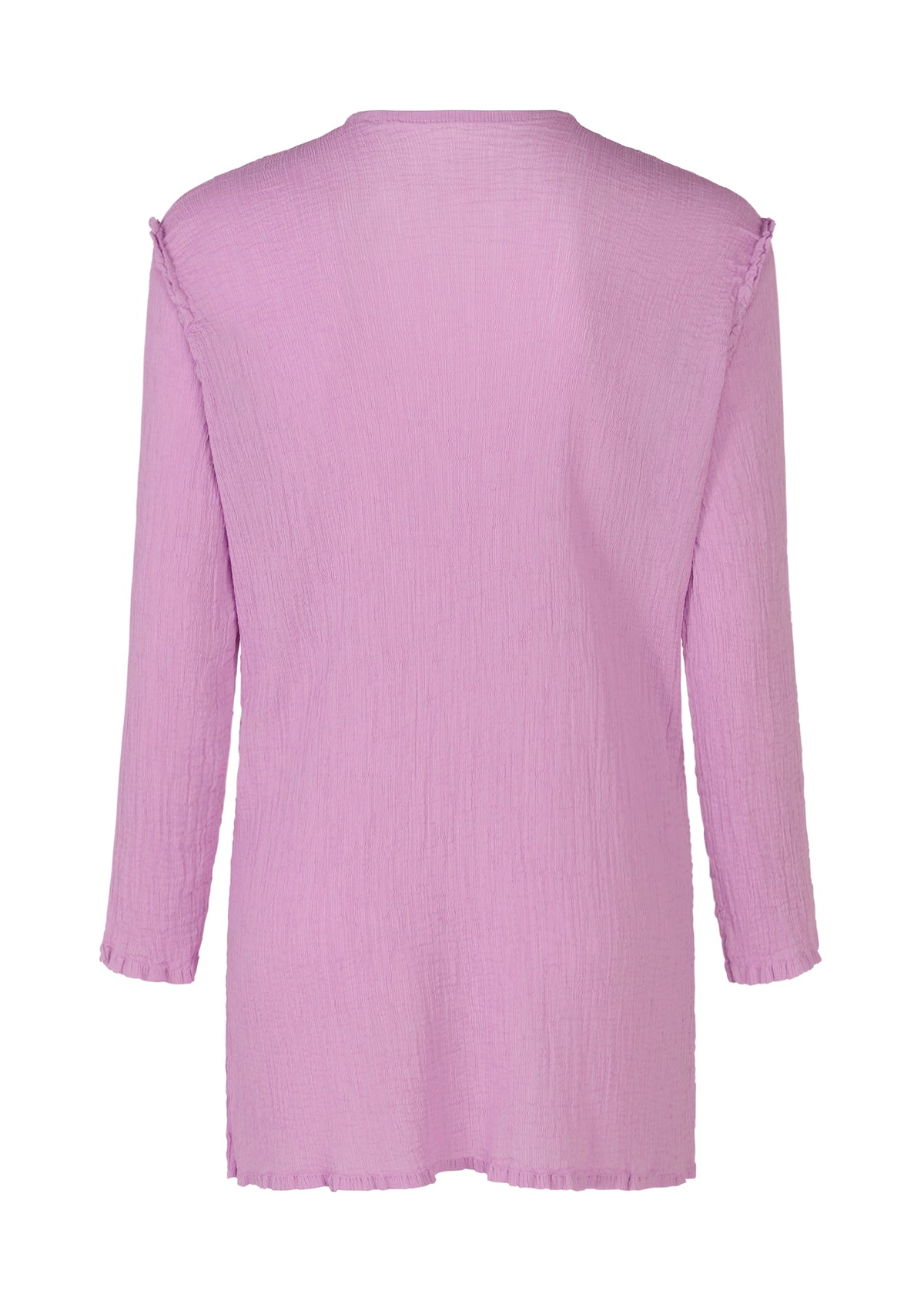 SEE-THROUGH CREPE COLOR、ウィメンズ_トップス_カーディガン、ディテール画像1