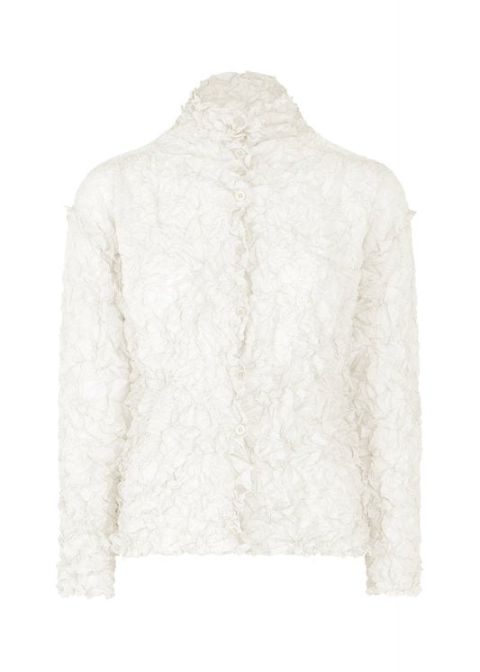 MERINGUE TOP、ウィメンズ_トップス_カーディガン、ホワイト
