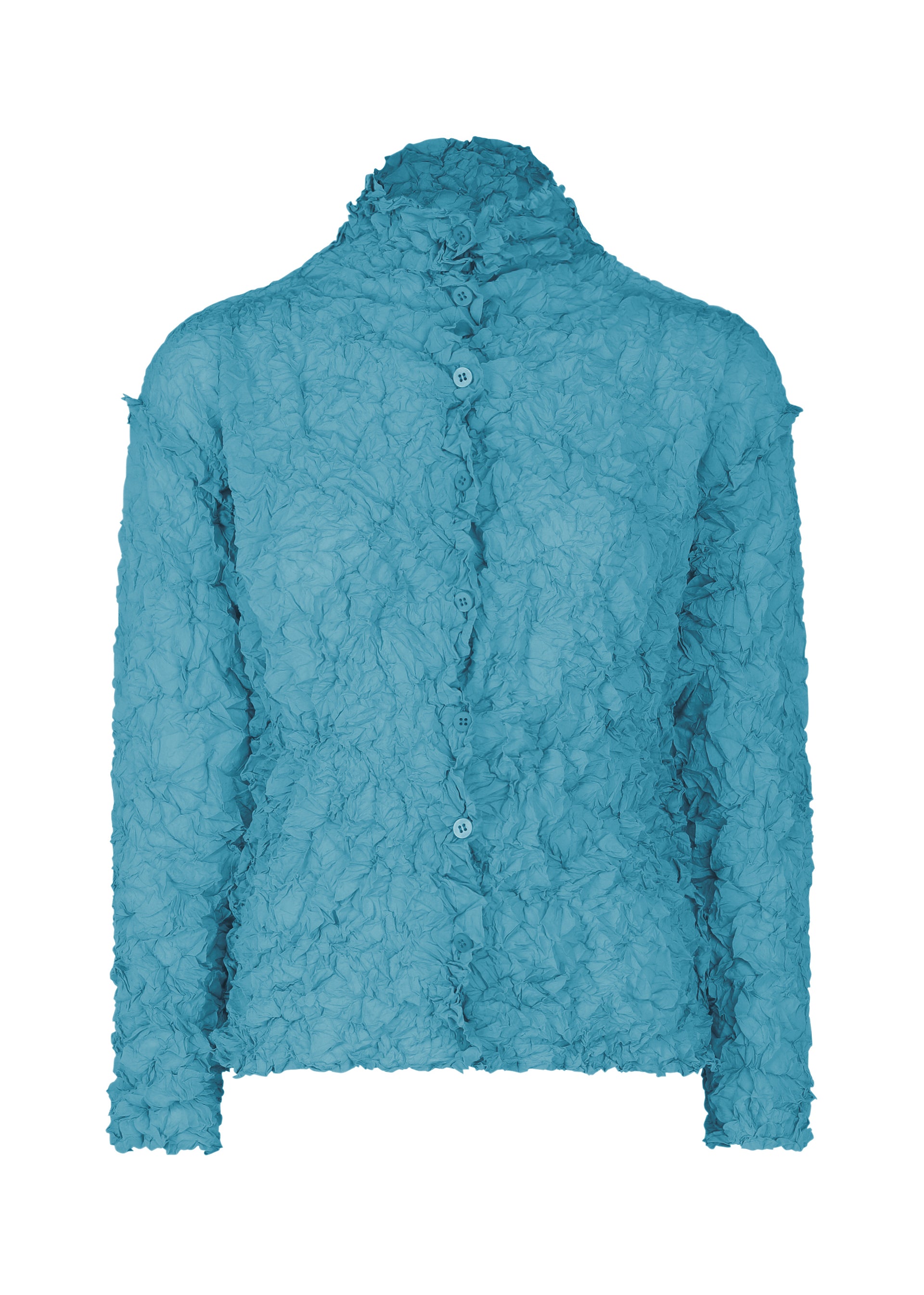 me ISSEY MIYAKE MERINGUE TOP  カーディガン 黒 SUIT MERINGUE TOP – isseymiyake.com