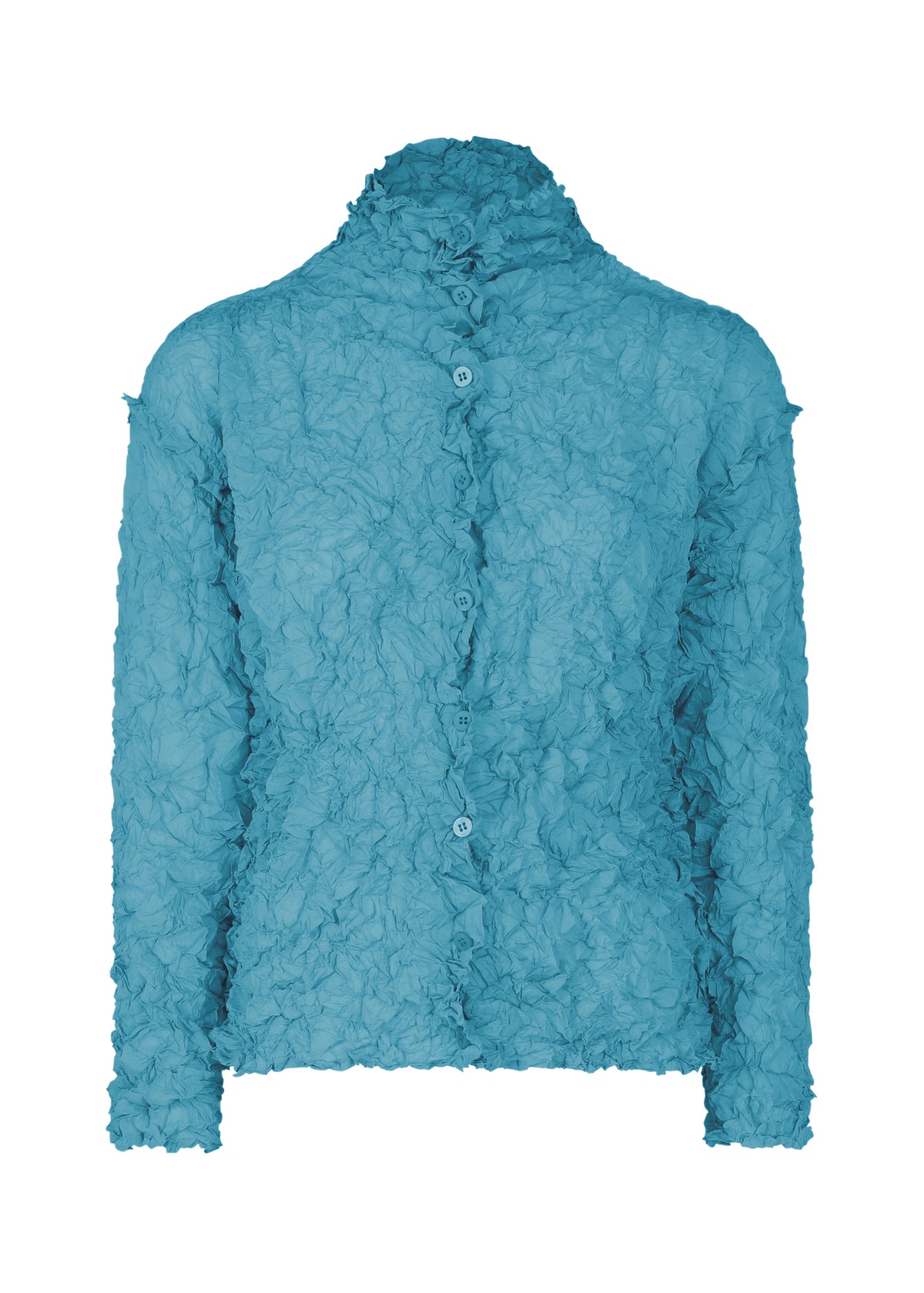 MERINGUE TOP、ウィメンズ_トップス_カーディガン、ブルー