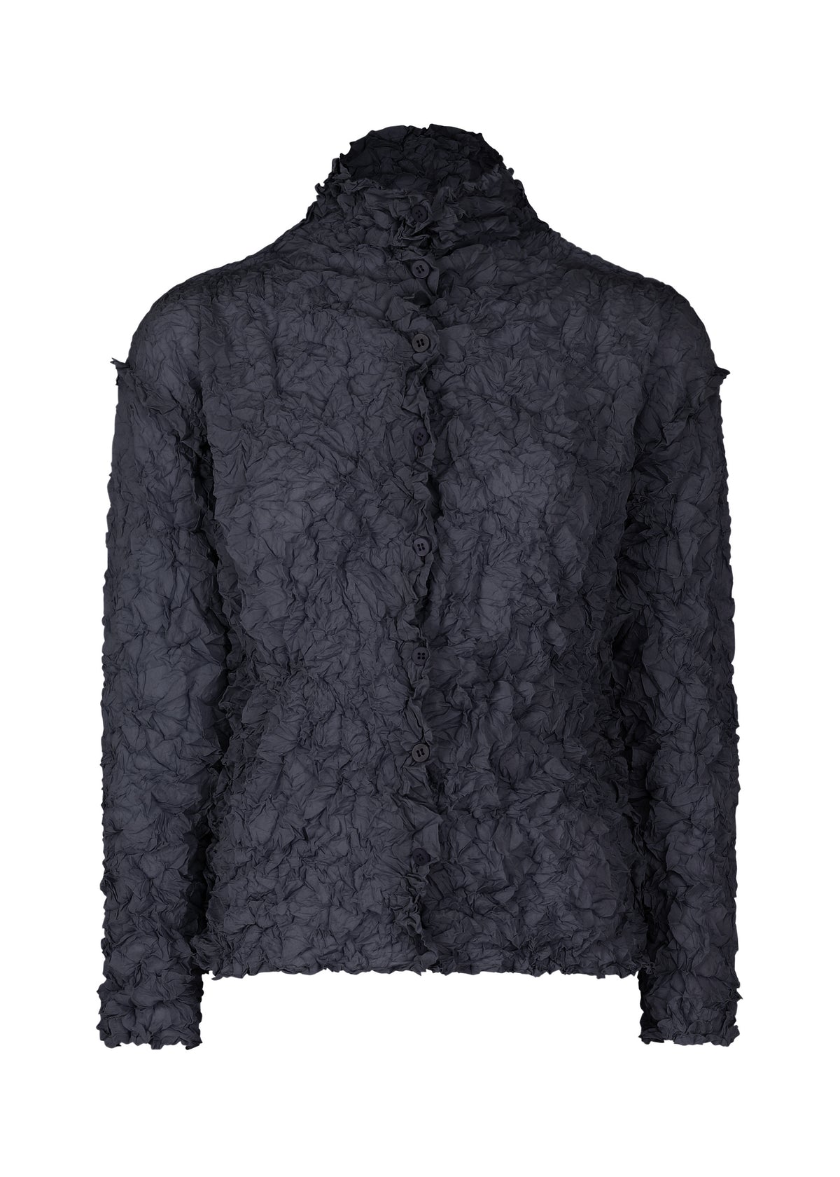 MERINGUE TOP、ウィメンズ_トップス_カーディガン、ネイビー
