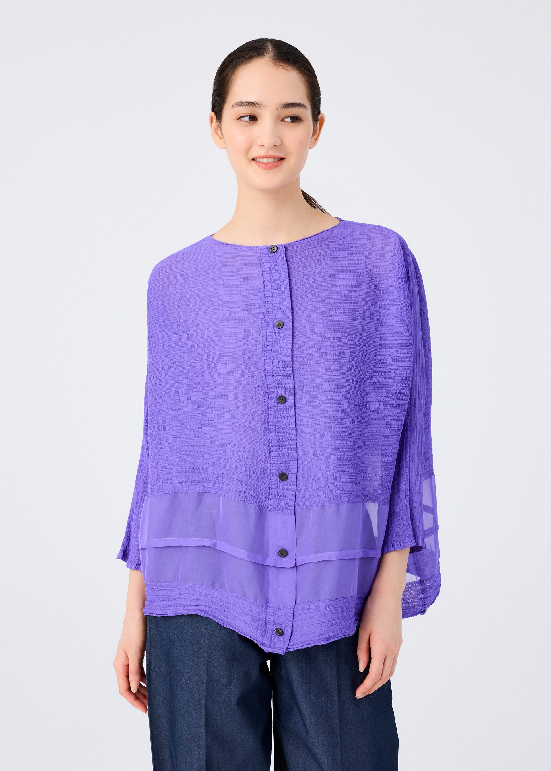SHEER SEE-THROUGH CREPE – isseymiyake.com