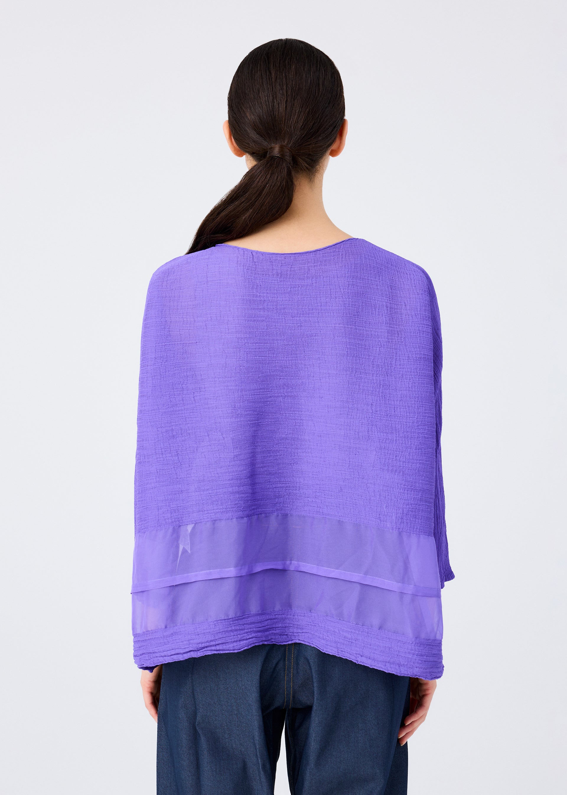 【名作】CLASS シースルーカーディガン SHEER SEE-THROUGH CREPE – isseymiyake.com