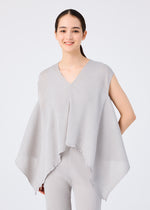 FLAT SEE-THROUGH CREPE、ウィメンズ_トップス_トップ、着用画像1