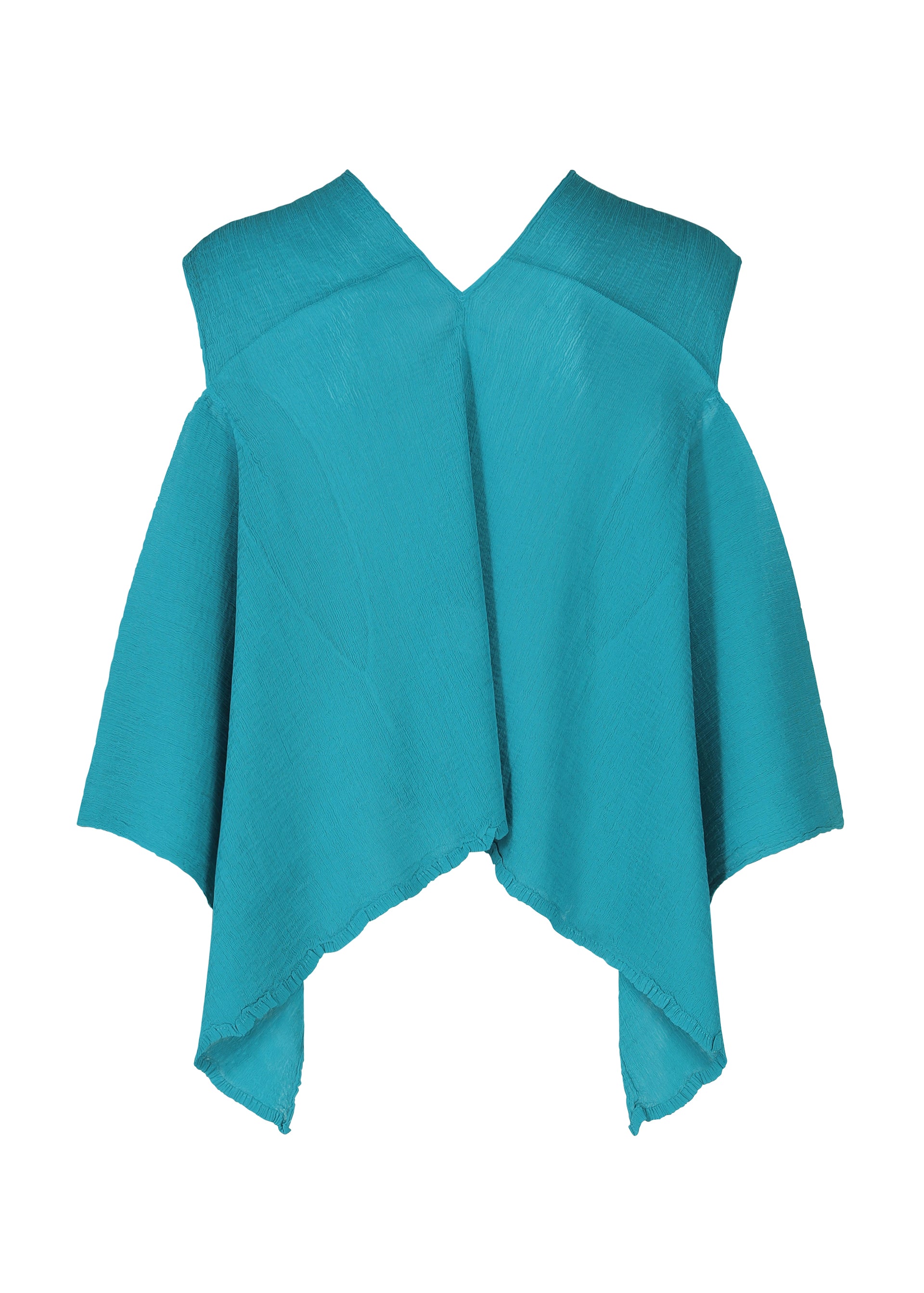 FLAT SEE-THROUGH CREPE、ウィメンズ_トップス_トップ、ディテール画像1