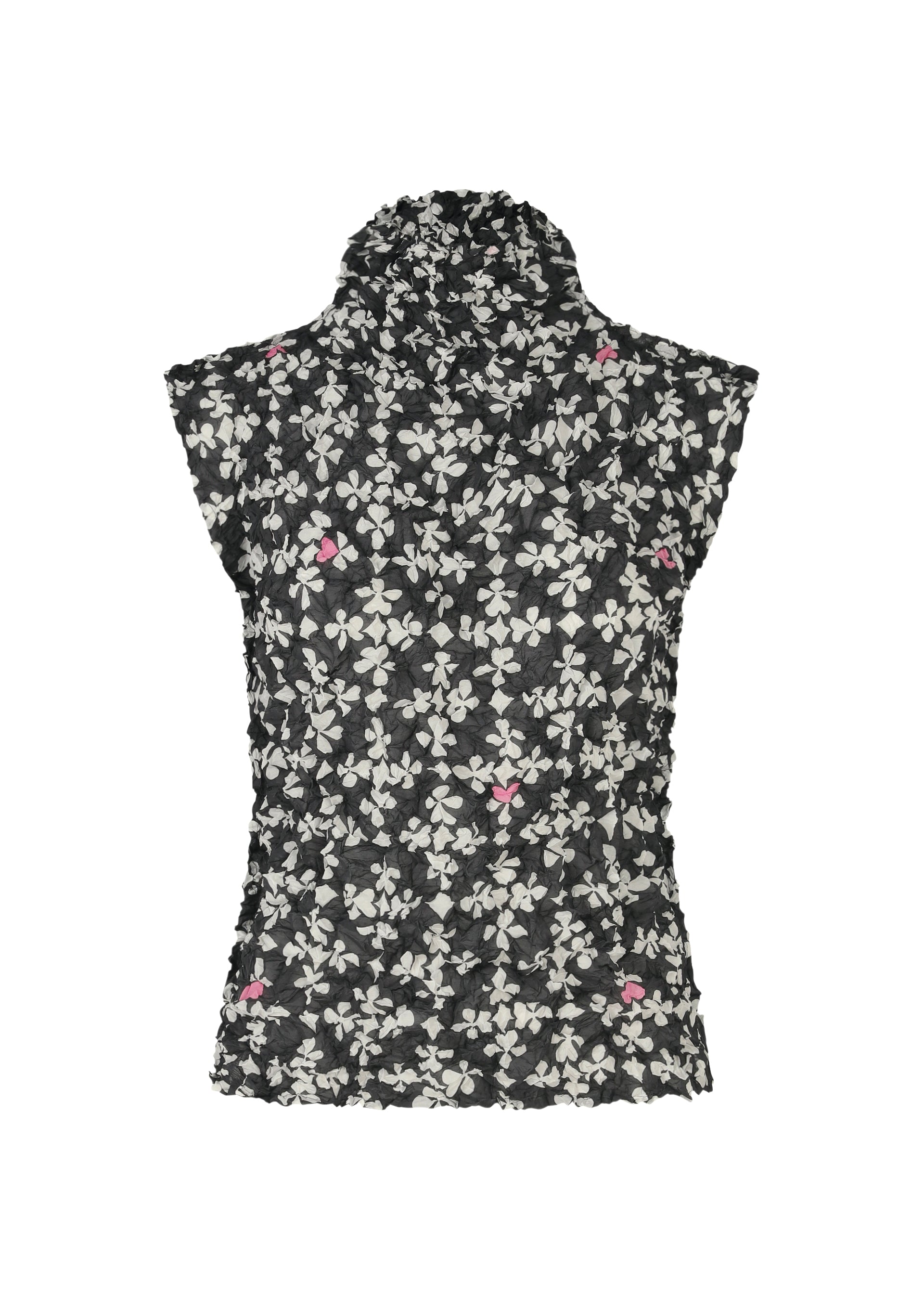 SUIT MERINGUE TOP、ウィメンズ_トップス_トップ、ブラック