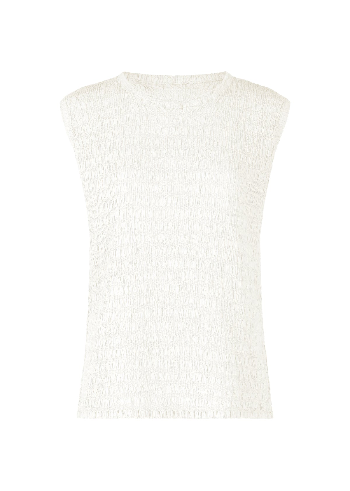 KNIT LIKE CLOTH、ウィメンズ_トップス_トップ、ホワイト