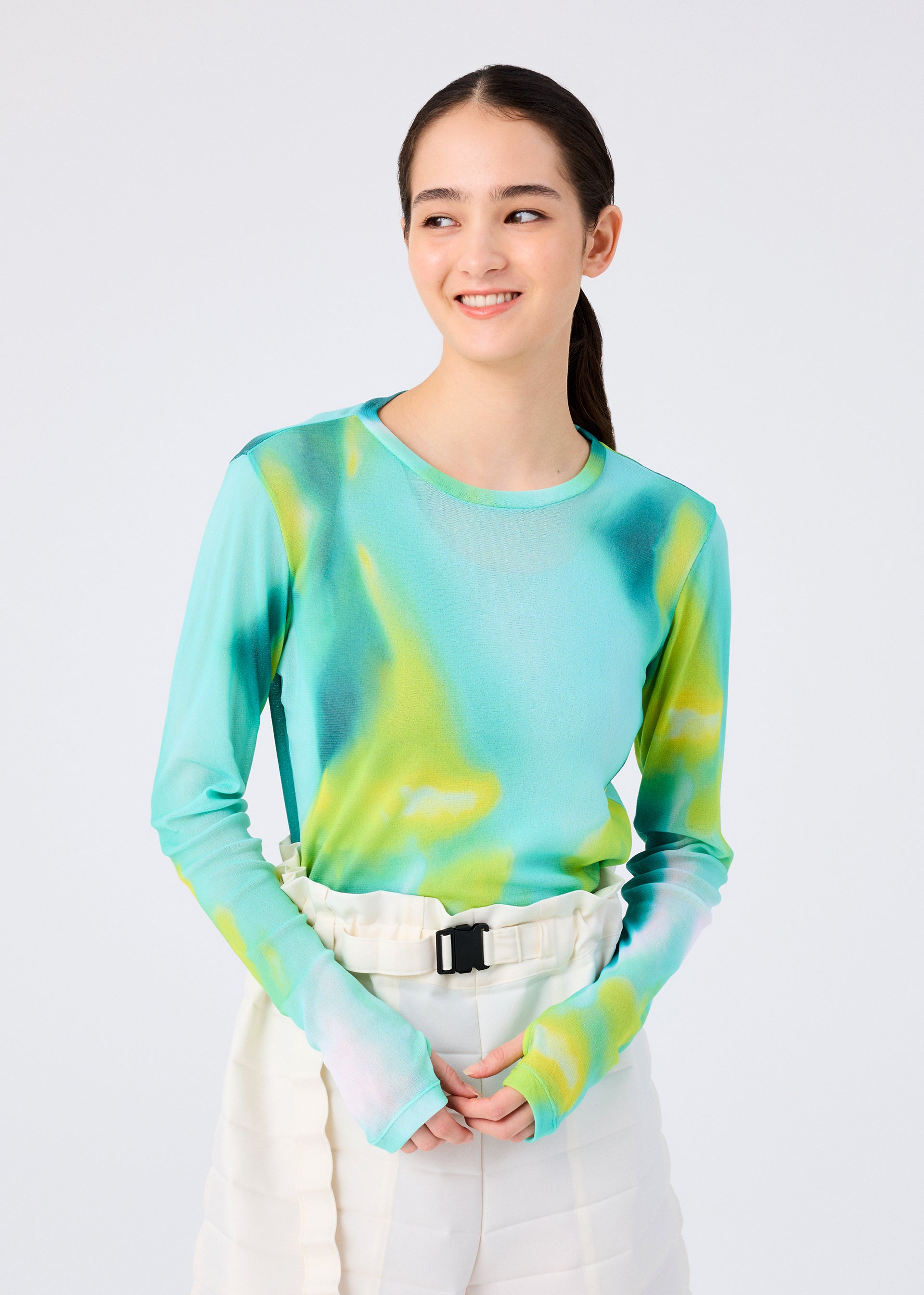 AURORA TULLE INNER、ウィメンズ_トップス_トップ、着用画像1