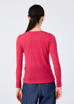 DIAMOND WOOL MIX JERSEY、ウィメンズ_トップス_トップ、着用画像2