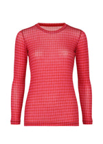 DIAMOND WOOL MIX JERSEY、ウィメンズ_トップス_トップ、ピンク