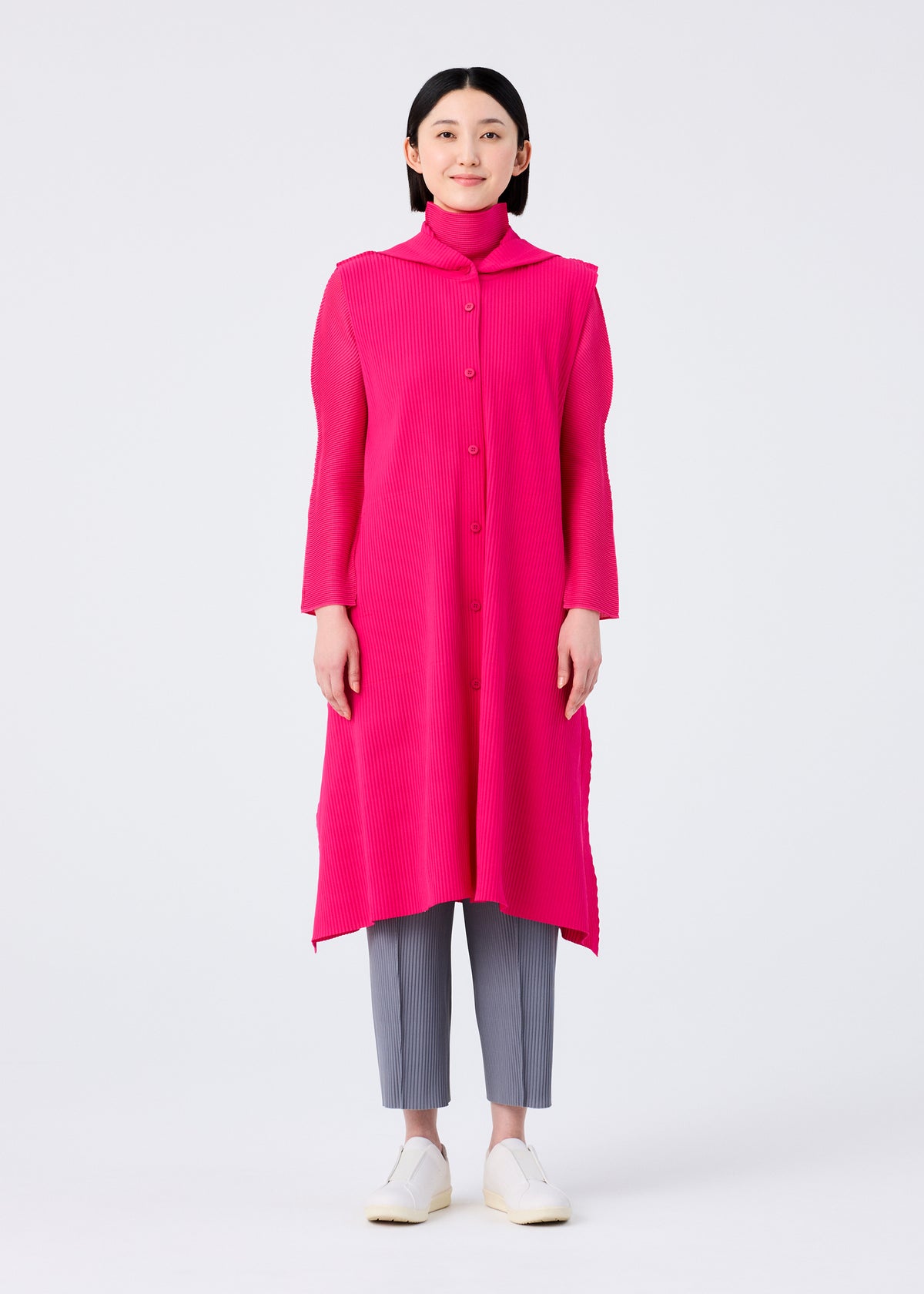 FLARE PLEATS、ウィメンズ_トップス_トップ、着用画像1