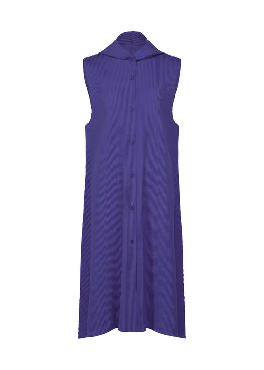 FLARE PLEATS、ウィメンズ_トップス_トップ、ブルー