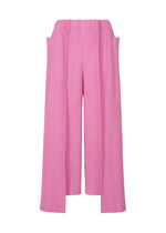 TRICK PLEATS、ウィメンズ_パンツ、ピンク