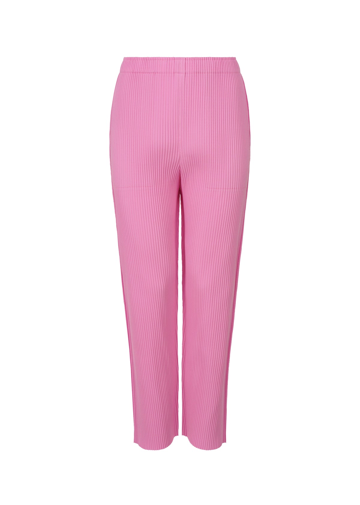 FINE KNIT PLEATS COLOR 2、ウィメンズ_パンツ、ピンク