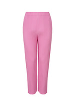 FINE KNIT PLEATS COLOR 2、ウィメンズ_パンツ、ピンク