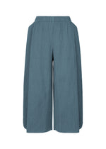 MIX FINE KNIT PLEATS BOTTOM、ウィメンズ_パンツ、ネイビー
