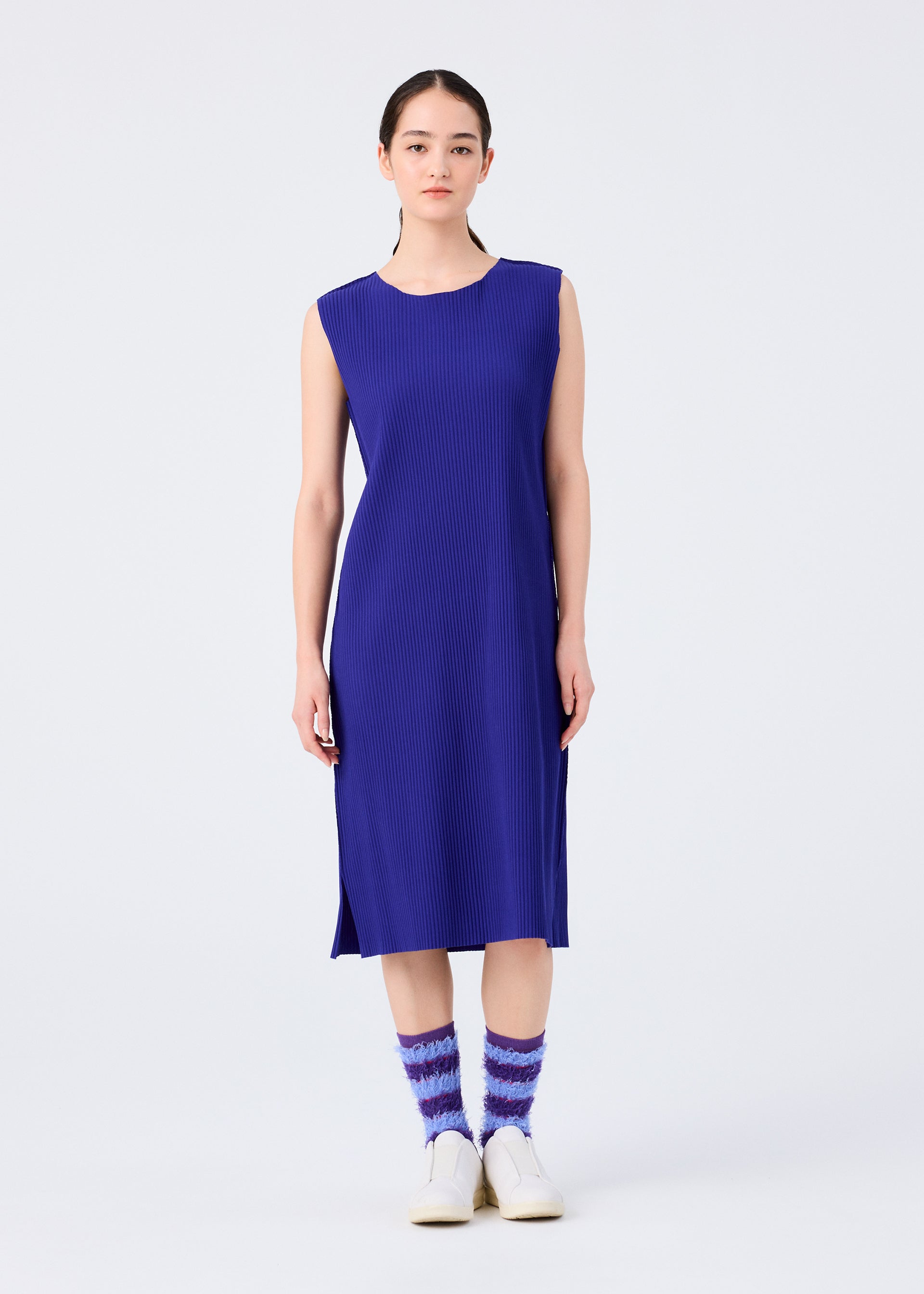 極美品✨PLEATS PLEASE オールインワン　ネイビー　ジップ　Mサイズ 極美品✨PLEATS PLEASE オールインワン ネイビー ジップ Mサイズ 極美