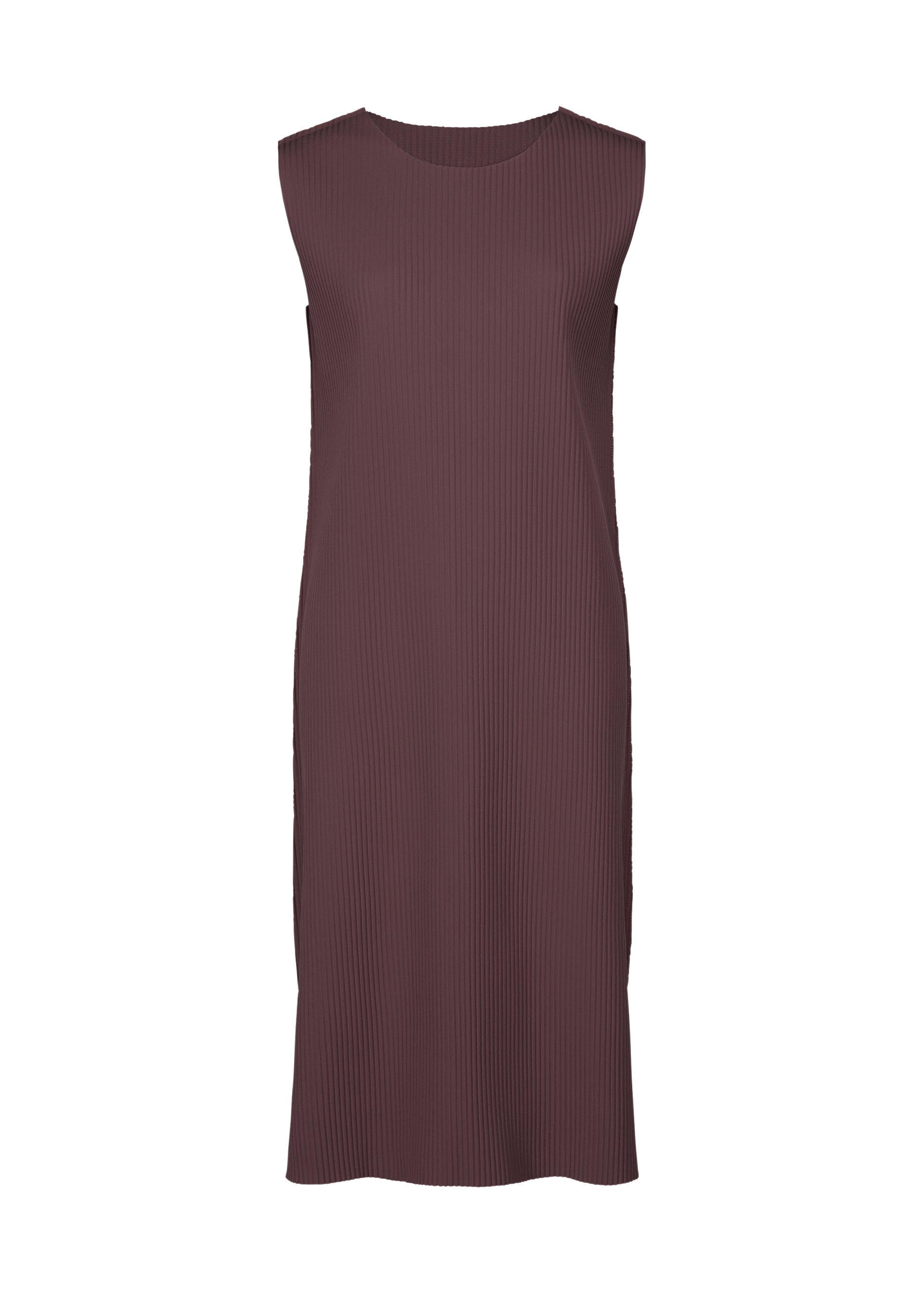 FINE KNIT PLEATS COLOR 1、ウィメンズ_ワンピース、パープル